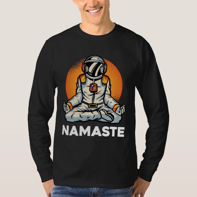Camiseta Astronauta Namaste (Anverso)