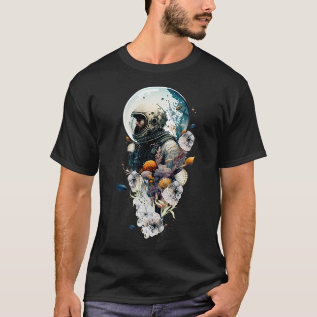Camiseta Astronauta naval (Anverso)