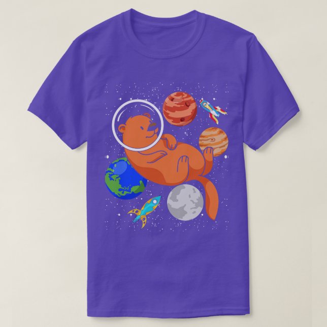 Camiseta Astronauta Otter (Diseño del anverso)