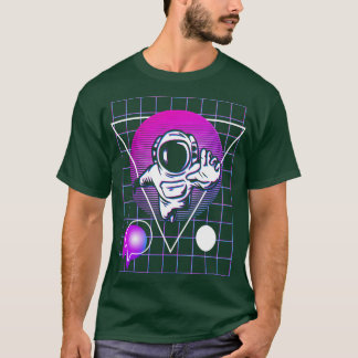 Camiseta Astronauta Outrun Synthwave 80
