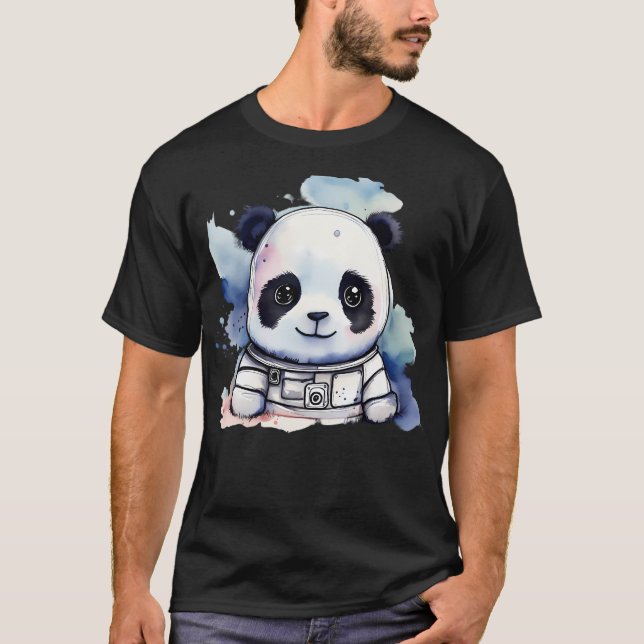 Camiseta Astronauta Panda (Anverso)