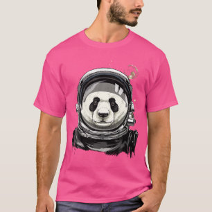 Camiseta Astronauta Panda Astronaut Space Exploration Astro