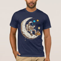 Camiseta Astronauta para beber café