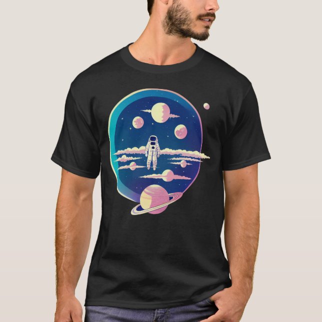 Camiseta Astronauta perdido en el espacio (Anverso)