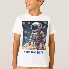 Camiseta Astronauta, Personalizable