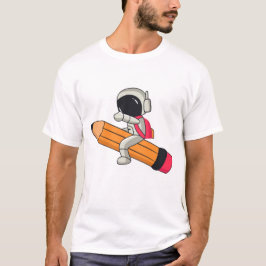 Camiseta astronauta Personalizado - Divertida