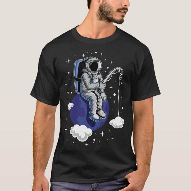 Camiseta Astronauta pesquera (Anverso)