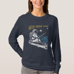Camiseta Astronauta pesquera