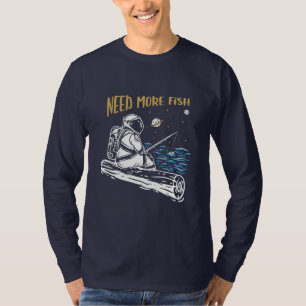 Camiseta Astronauta pesquera