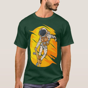 Camiseta Astronauta Planetas espaciales naves espaciales ca
