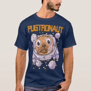 Camiseta Astronauta Pug Pug