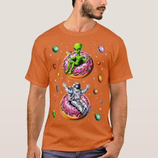Camiseta Astronauta Riding Donut