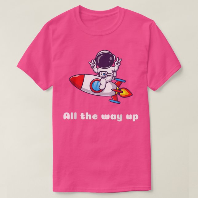 Camiseta Astronauta Rocket Comic Design - Regalo todo el ca (Diseño del anverso)