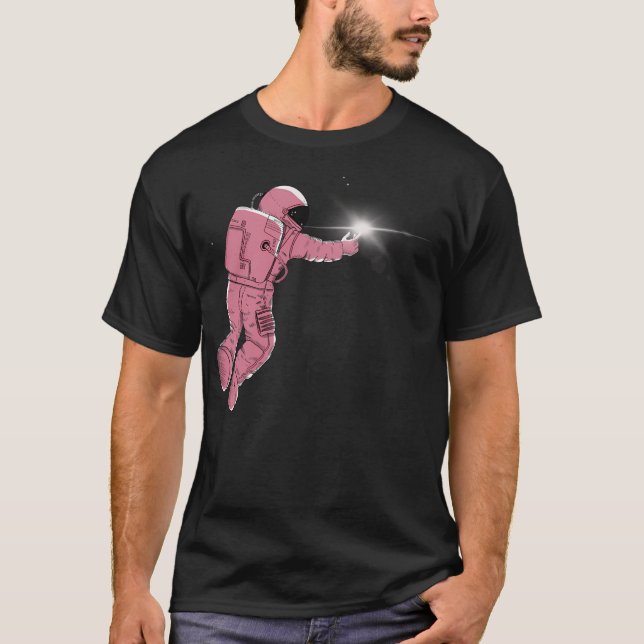 Camiseta Astronauta rosa (Anverso)