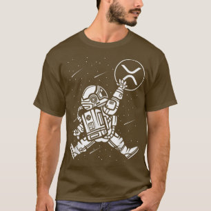 Camiseta Astronauta Salta Ripple Moneda XRP A La Cripta De 