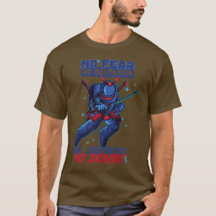 Camiseta ASTRONAUTA SAMURAI Sin miedo, sin duda (2)