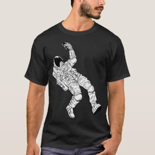 Camiseta Astronauta se toma selfie