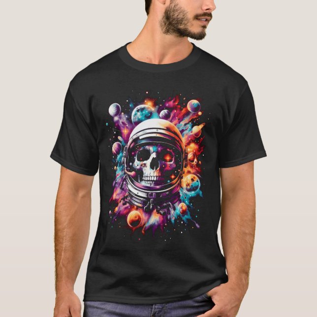 Camiseta Astronauta Skull (Anverso)