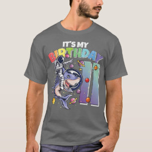 Camiseta Astronauta sobre el Chica del primer cumpleaños de