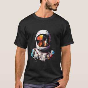 Camiseta Astronauta Spaceman World Adventure Discovery