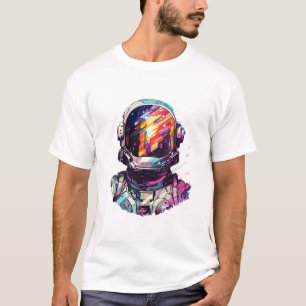 Camiseta Astronauta Spaceman World Space Discovery Adventur