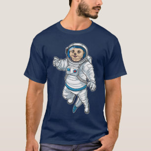 Camiseta Astronauta Suricata Espacio
