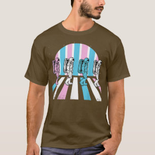 Camiseta Astronauta transgénero LGBT-Q hombre espacial Moon