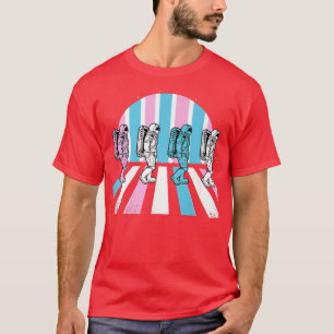 Camiseta Astronauta transgénero LGBT-Q hombre espacial Moon
