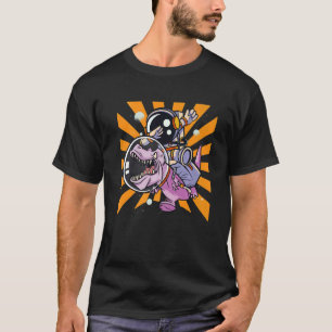 Camiseta Astronauta Trex Space Dabbing