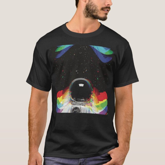 Camiseta Astronauta Trippy (Anverso)