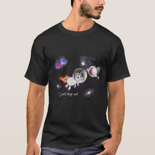 Camiseta Astronauta Unicorn Chicas divertidos de la galaxia