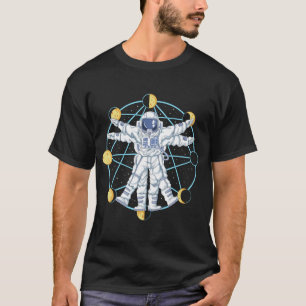 Camiseta astronauta vitruista