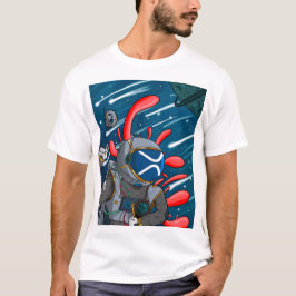 Camiseta Astronauta XRP A LA LUNA - criptodivisa XRP