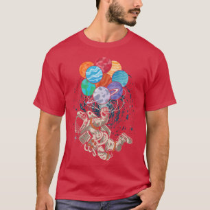 Camiseta Astronauta Y Planetas Galay Star Space