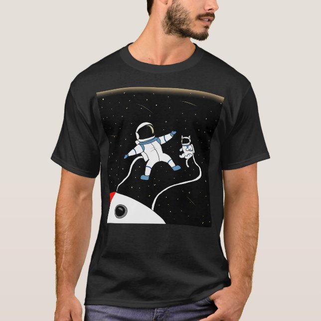 Camiseta Astronauta Y Su Catastronauta (Anverso)