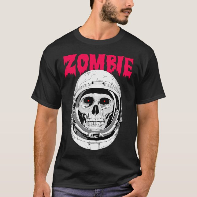 Camiseta Astronauta zombiana (Anverso)