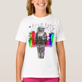 Camiseta Astronautas animales en pájaro del piloto de