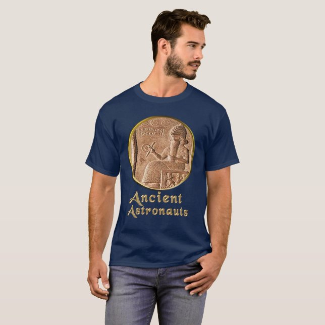 Camiseta Astronautas antiguos (Anverso completo)