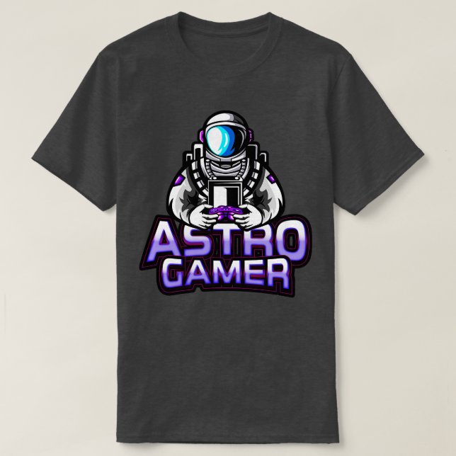 Camiseta Astronautas astronautas astro Gaming (Diseño del anverso)
