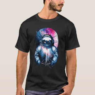 Camiseta Astronautas astronautas científicos Cosmos galaxia