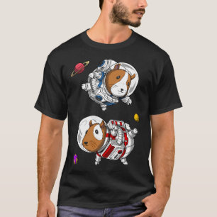 Camiseta Astronautas Cuyes Espaciales