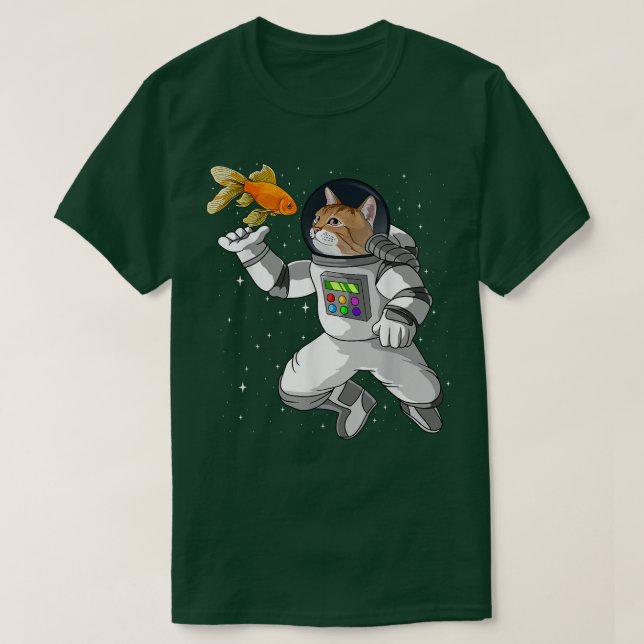 Camiseta Astronautas de Cat Space astronautas disfrazados d (Diseño del anverso)