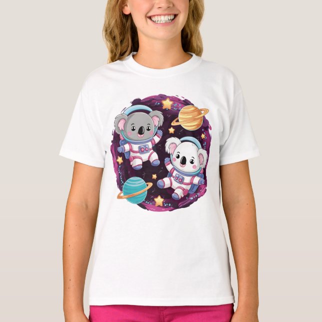 Camiseta Astronautas de Koala (Anverso)