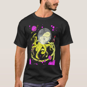Camiseta Astronautas de Octopus gigantes calamar volador vi