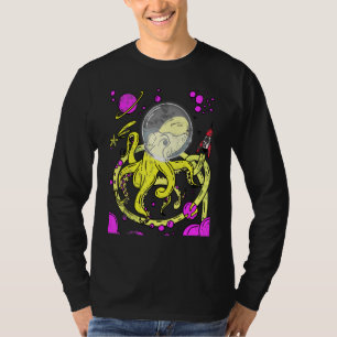 Camiseta Astronautas de Octopus gigantes calamar volador vi