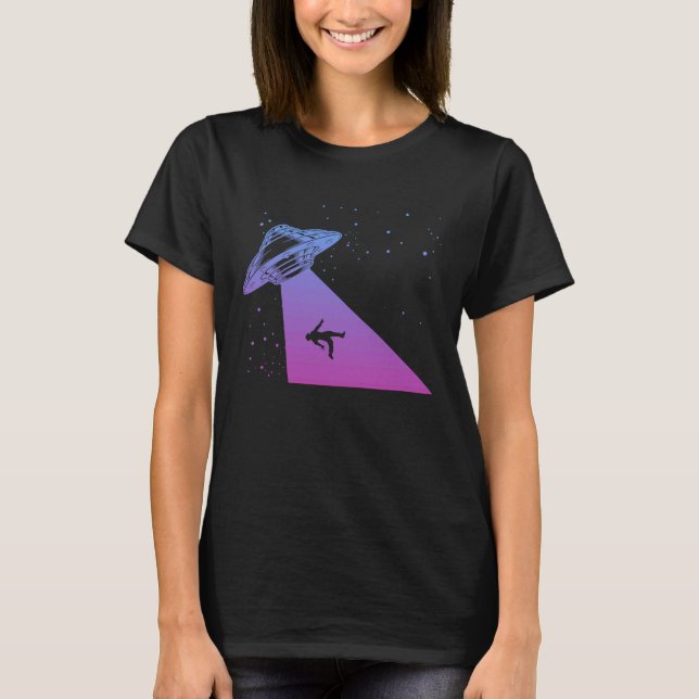Camiseta Astronautas de OVNI Saucer son extranjeros 2 (Anverso)