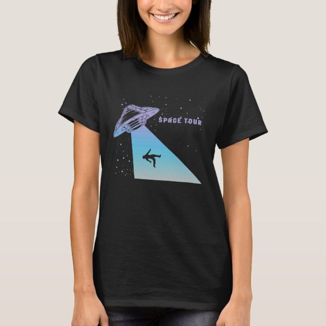 Camiseta Astronautas de OVNI Saucer son extranjeros 5 (Anverso)