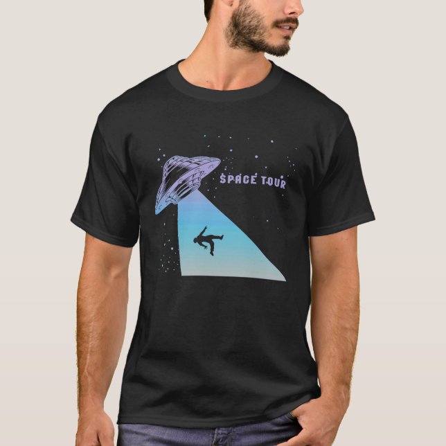 Camiseta Astronautas de OVNI Saucer son extranjeros 5 (Anverso)