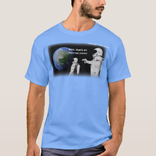 Camiseta Astronautas en meme espacial