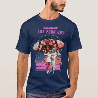 Camiseta Astronautas espaciales citas divertidas